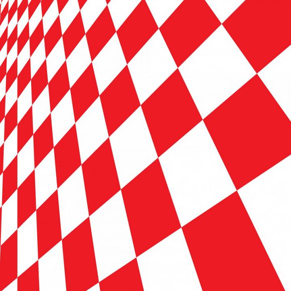 knit a checkerboard pattern