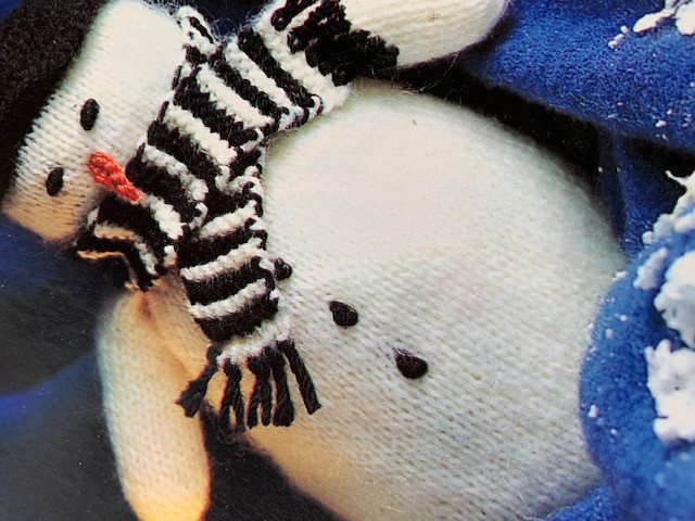 free knitted snowman pattern