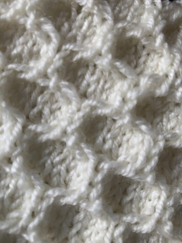 wasp nest stitch basic knitting stitch