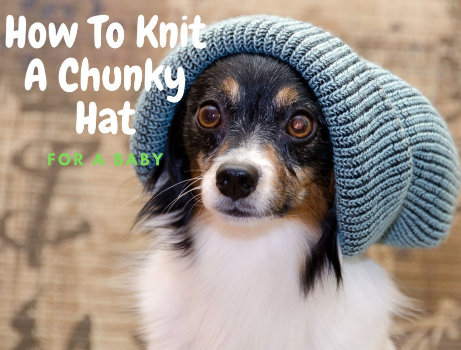 how to knit a chunky hat