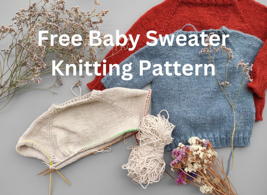 free baby sweater knitting pattern