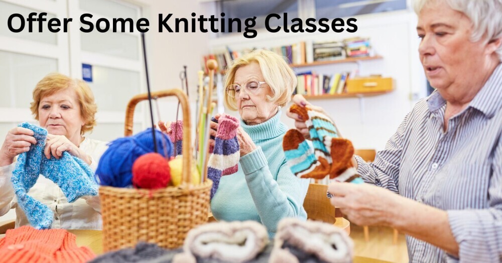 beginning knitting classes