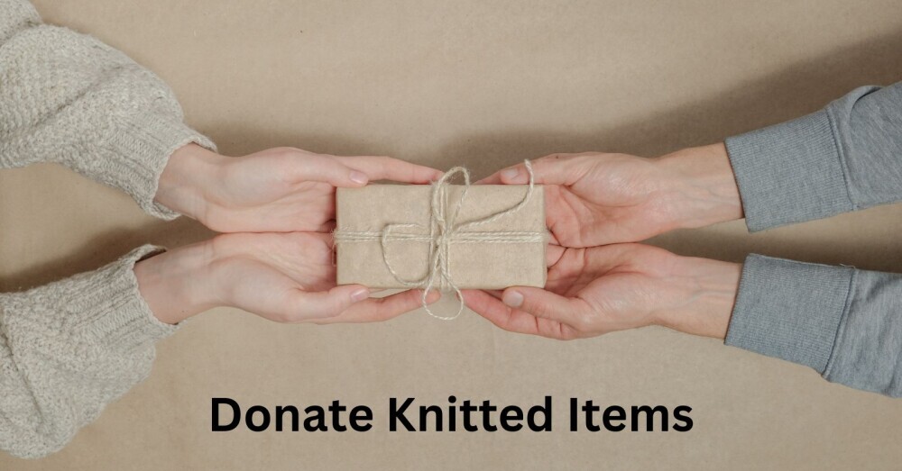 donate knitted items