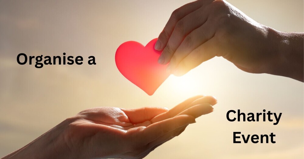 Organise a charity event